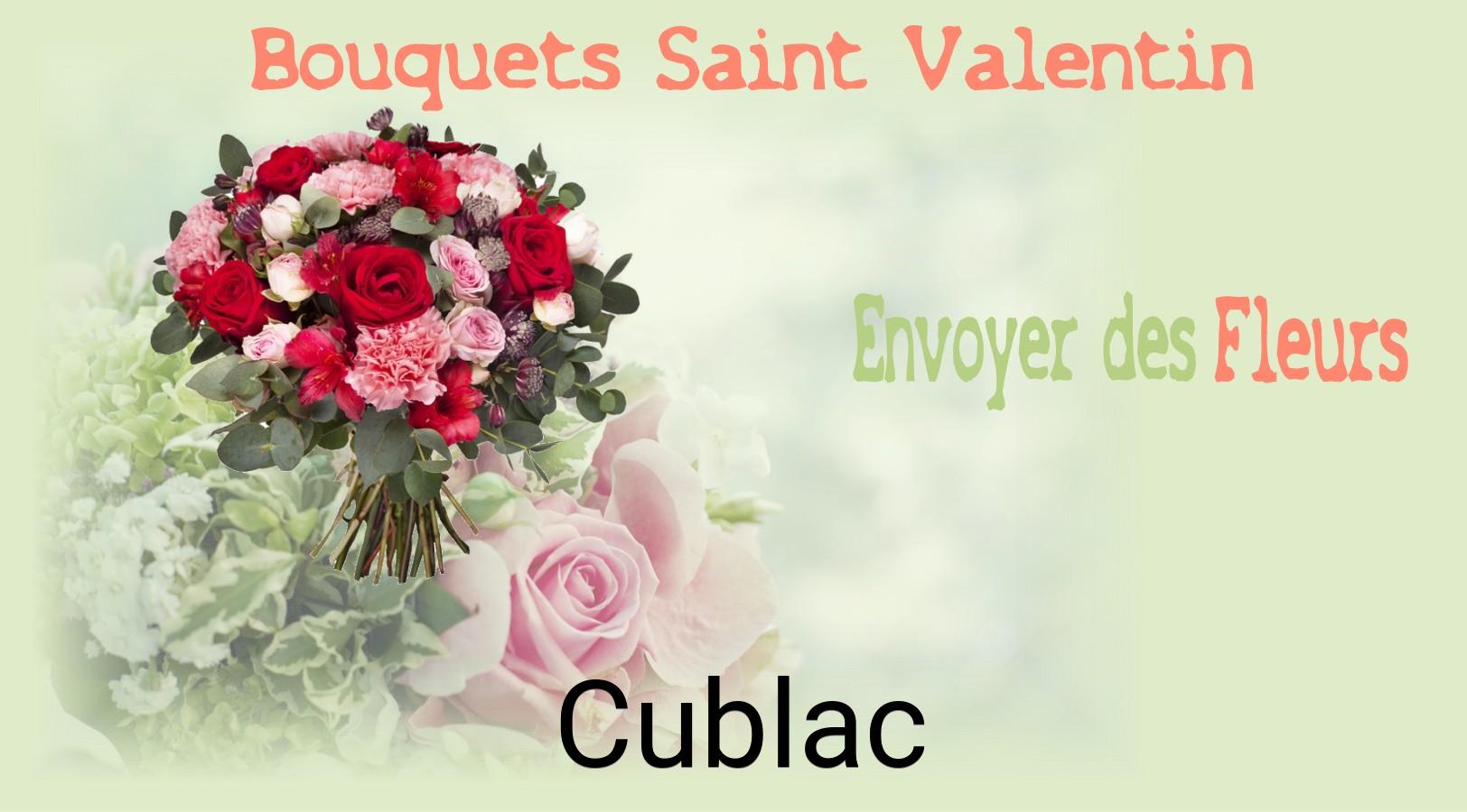 Roses de Saint-Valentin livrées à Cublac